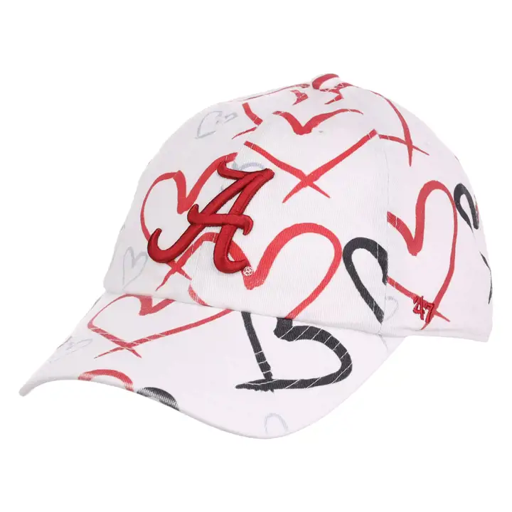 ALABAMA crim TIDE NCAA Filles Adorent Casquette « Clean Up » '47 blc