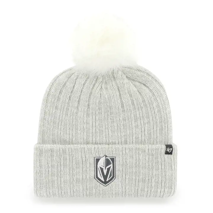 BONNET EN TRICOT AVEC REVERS Koda '47 pour femme VEGAS GOLDEN KNIGHTS NHL, gris