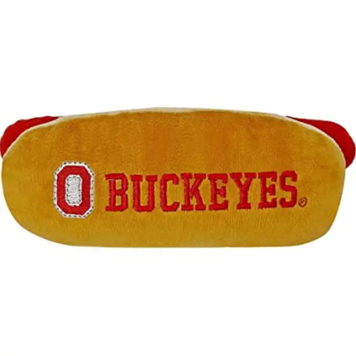 Ohio State Buckeyes Stadium Snax sac de jouets en forme de hot-dog ast