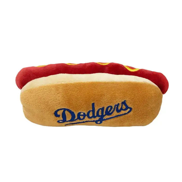 Jouet en forme de sac de hot-dog Snax du stade des Dodgers de Los Angeles