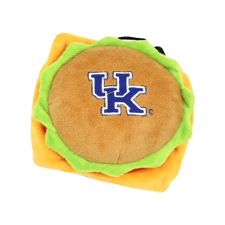 Jouet en forme d'hamburger et de chien Kentucky Wildcats