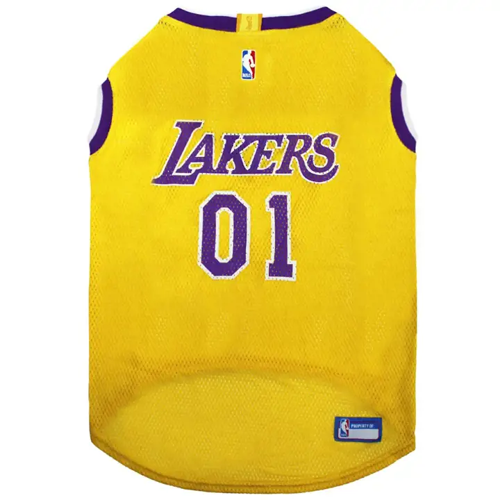 Maillot pour animaux de compagnie des Los Angeles Lakers