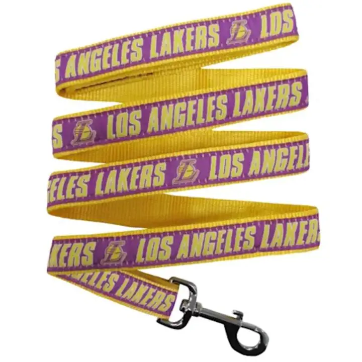 Laisse pour animaux de compagnie Los Angeles Lakers