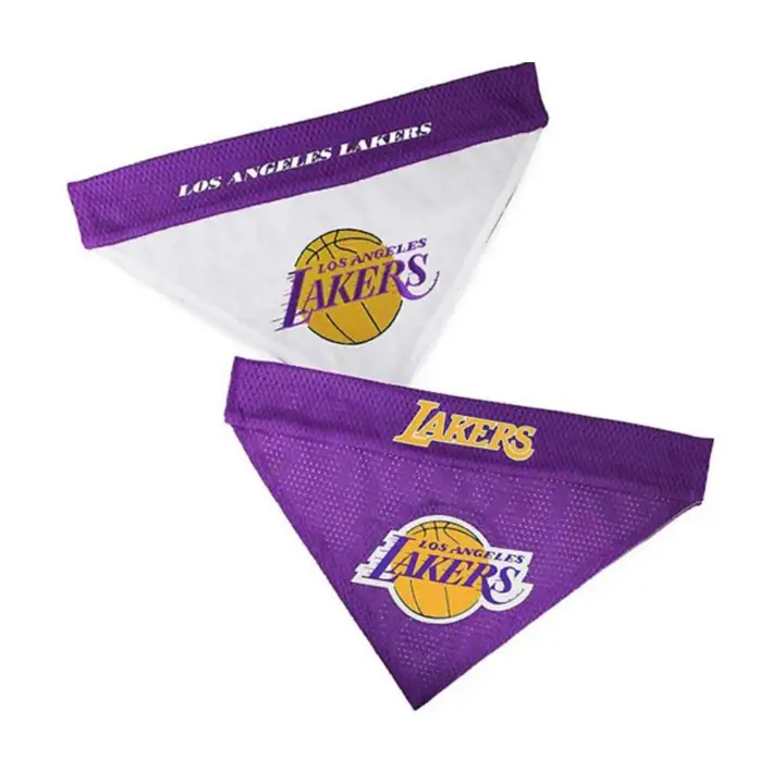 Bandana réversible pour animaux de compagnie Los Angeles Lakers