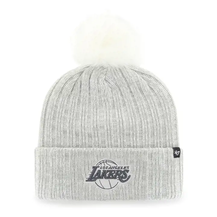 LOS ANGELES LAKERS NBA Wmns Koda Bonnet Manchette '47 gris