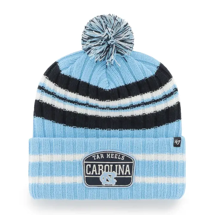 NORTH CAROLINA TAR HEELS NCAA Bonnet '47 en maille avec revers