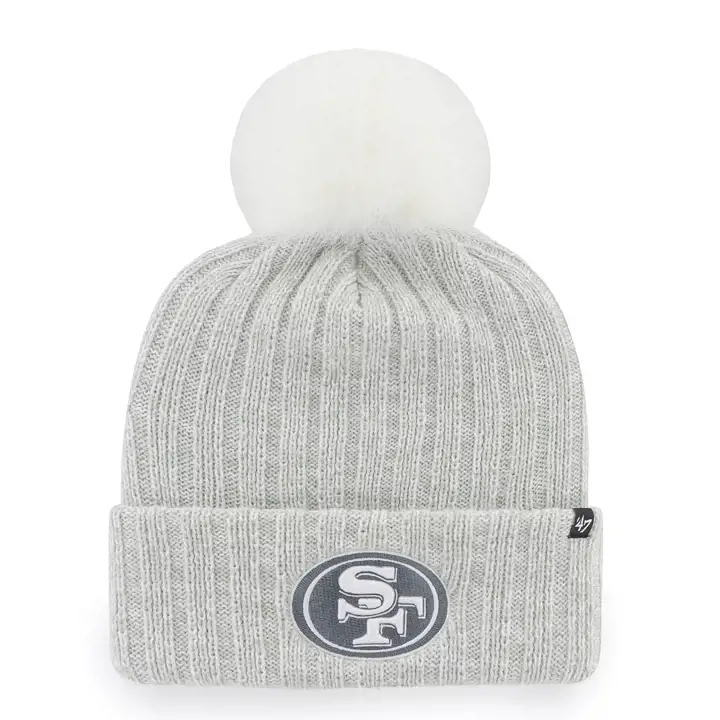 SAN FRANCISCO 49ERS NFL Femme Koda '47 Bonnet en tricot gris