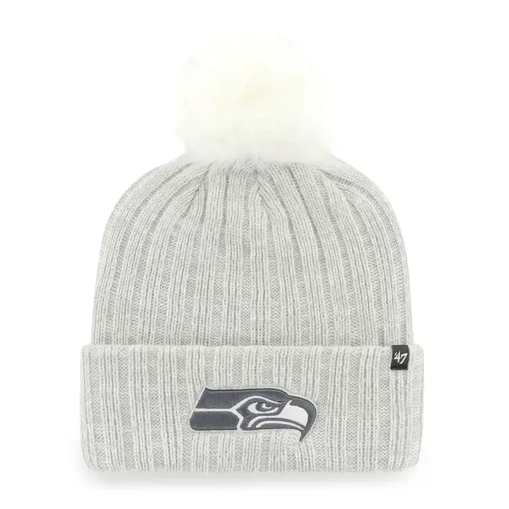 SEATTLE SEAHAWKS NFL Wmns Koda '47 Bonnet en tricot gris