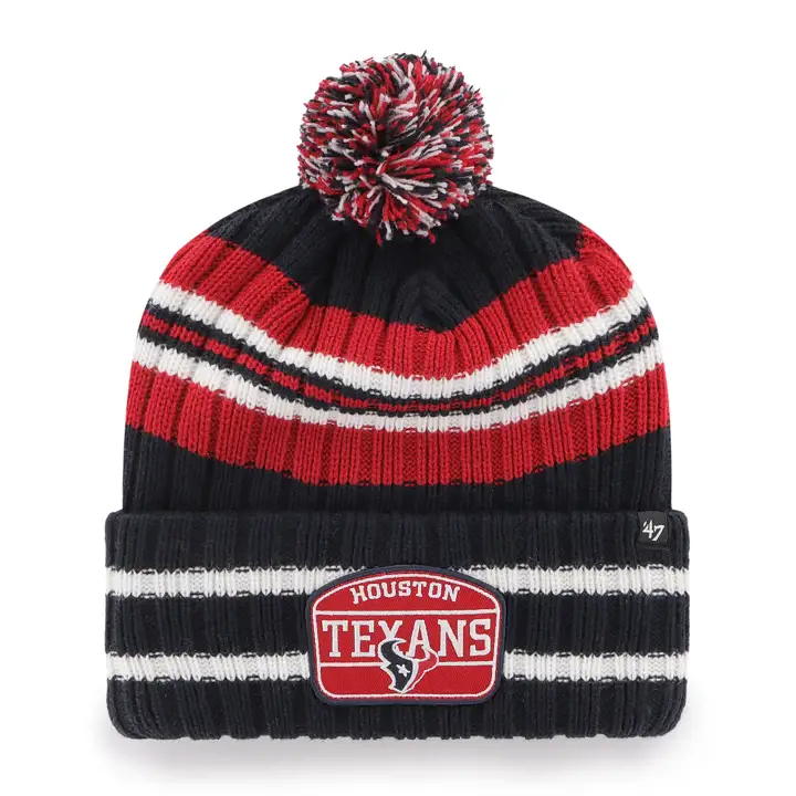 Bonnet à revers '47 Cuff Knit marine HOUSTON TEXANS NFL