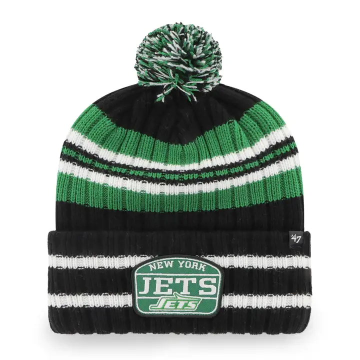 NEW YORK JETS NFL Bonnet Manchette '47 Classics noir