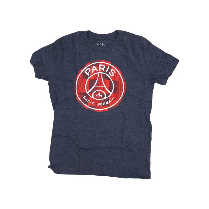 T-shirt Enfant Paris Saint-Germain Logo Effet Vieilli