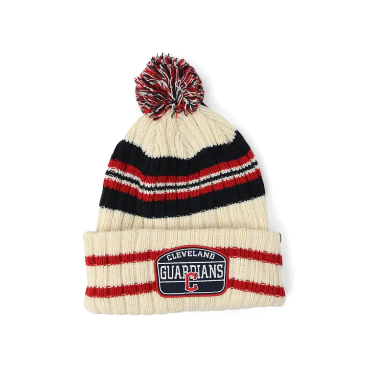 Casquette Cleveland Guardians MLB Hone Patch en maille, coloris naturel/marine/rouge