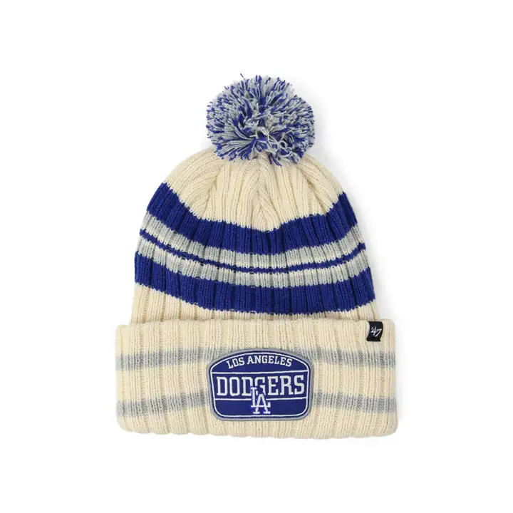 Los Angeles Dodgers MLB Hone Patch Knit naturel/bleu/gris