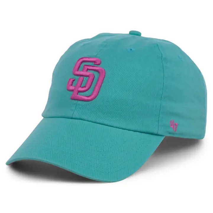 Casquette San Diego Padres 2022 MLB City Connect '47 Clean Up turquoise