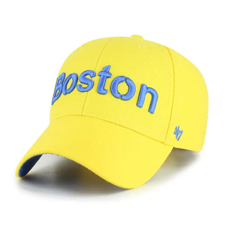 Casquette Boston Red Sox 2022 MLB City Connect '47 MVP jaune