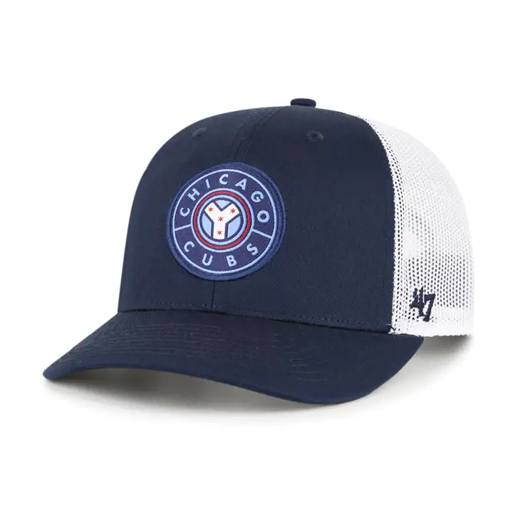 Chicago Cubs 2022 MLB City Connect Casquette Trucker « '47 » MARINE