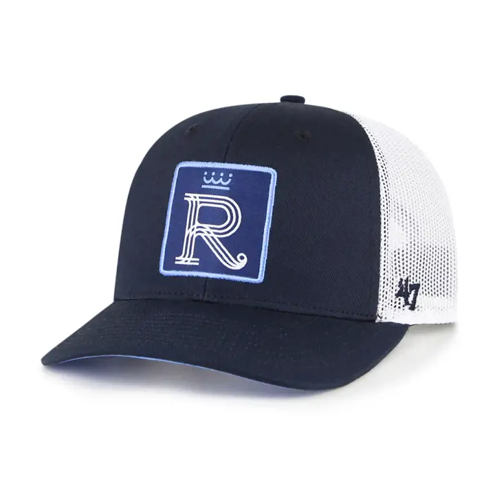 Kansas City Royals 2022 MLB City Connect '47 Trucker BLEU MARINE