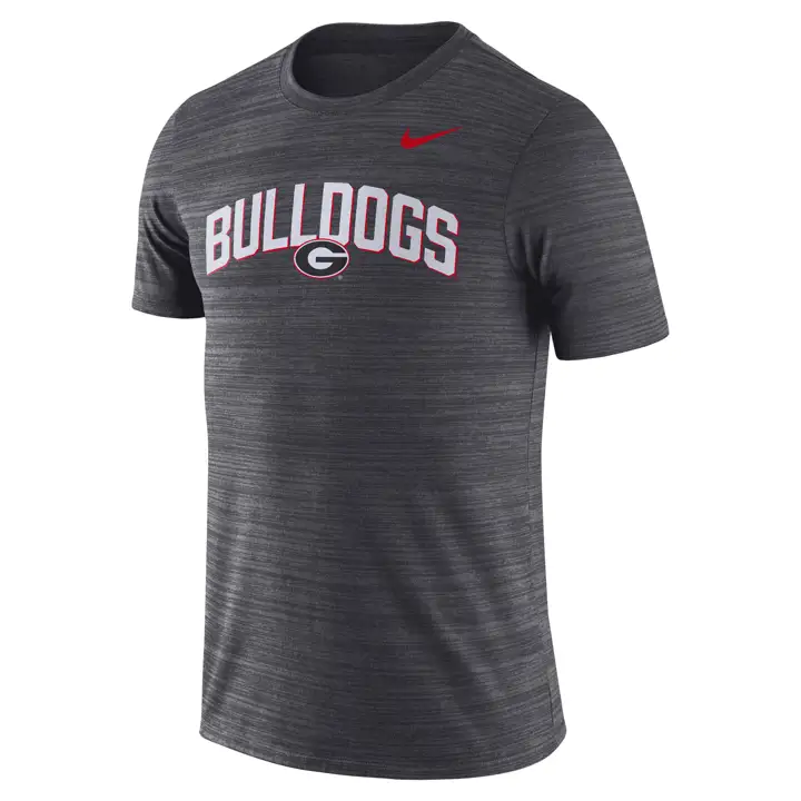 T-shirt authentique NCAA Georgia Bulldogs Gameday Velocity 22