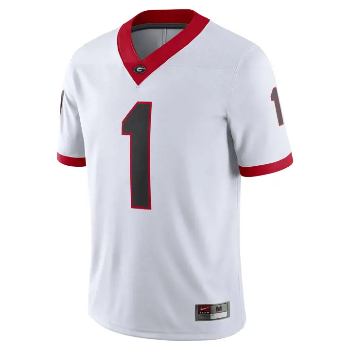 Maillot réplique NCAA Georgia Bulldogs BLANC