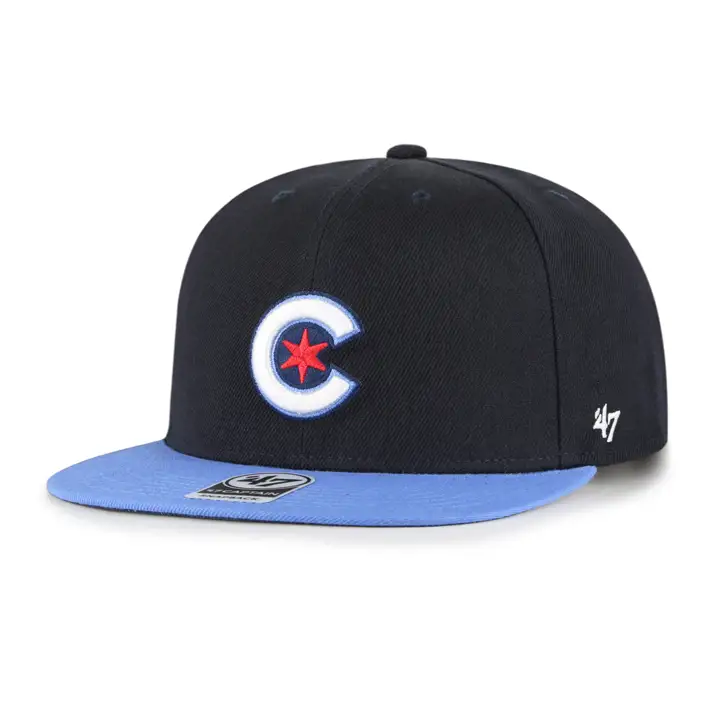 Casquette Chicago Cubs MLB City Connect 2022 Captain noir/bleu/noir