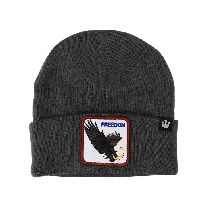 GOORIN BROTHERS FREEDOM EAGLE KNIT anthracite