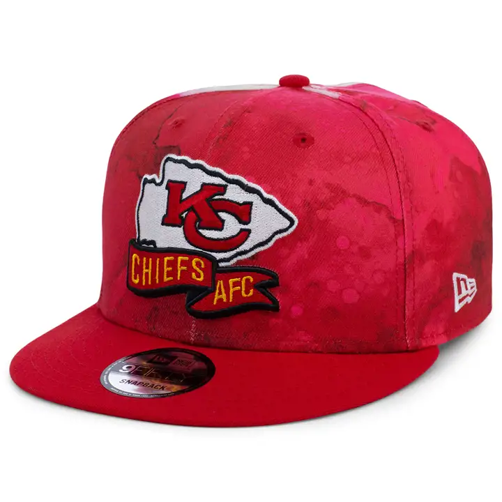 Casquette rouge 9FIFTY NFL OF Sideline Kansas City Chiefs 22