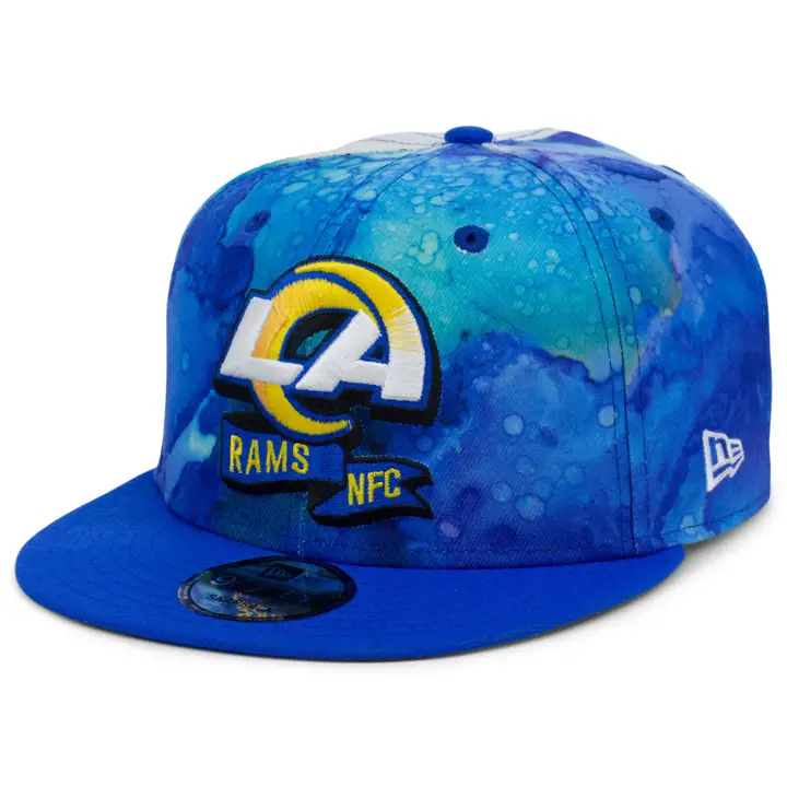 Los Angeles Rams 22 NFL OF Sideline 9FIFTY Bleu
