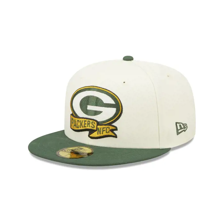 Green Bay Packers 22 NFL OF Sideline 59FIFTY IVO/DKGRN