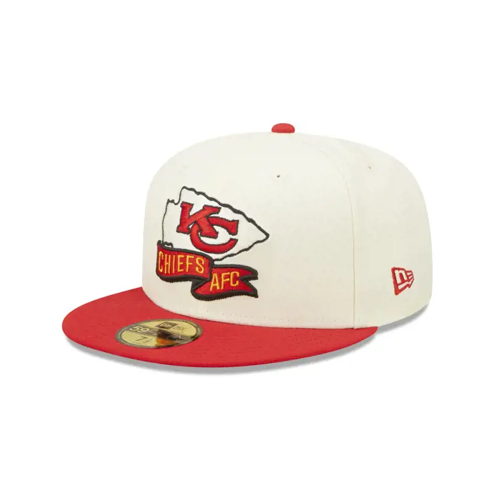 Kansas City Chiefs 22 NFL OF Sideline 59FIFTY IVO/RED