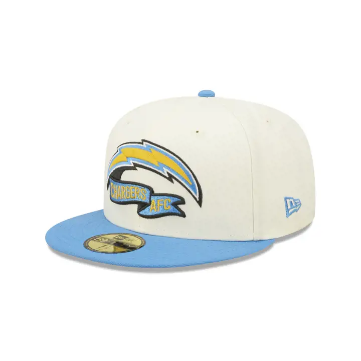 Los Angeles Chargers 22 NFL OF Sideline 59FIFTY IVO/BLEU