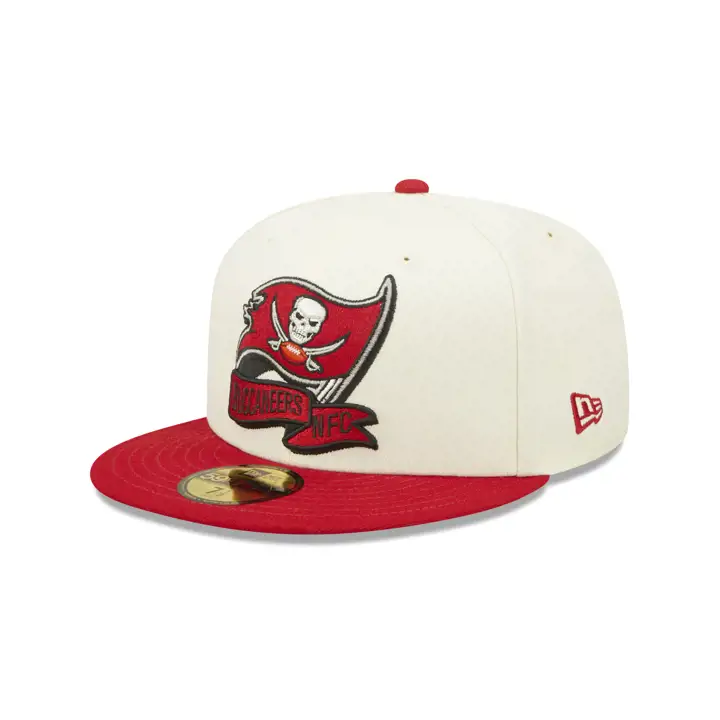 Tampa Bay Buccaneers 22 NFL OF Sideline 59FIFTY IVO/RED