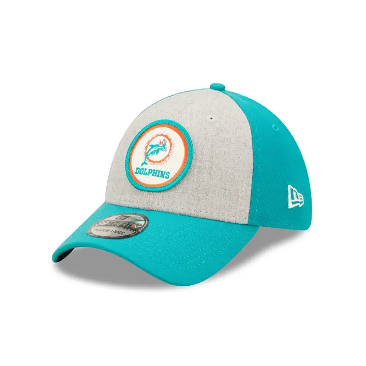 Miami Dolphins 22 NFL OF Sideline Historic 39THIRTY H-gris/a