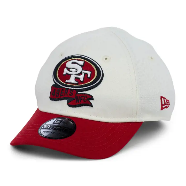 Casquette 39THIRTY IVO/ROUGE Enfant San Francisco 49ers 22 NFL Bord Latéral