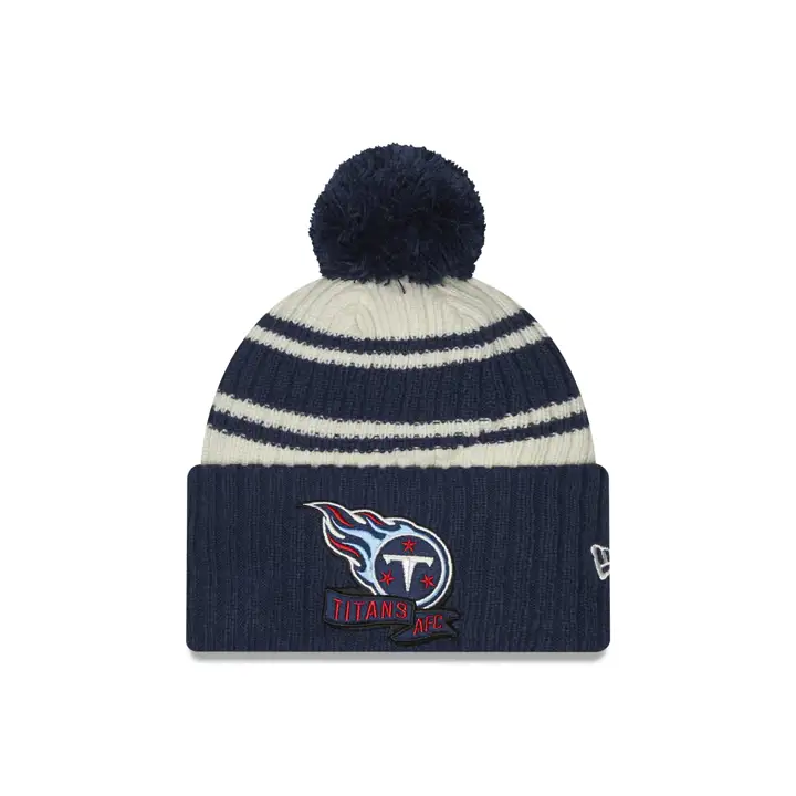 Bonnet de sport tricoté NFL Tennessee Titans 22 ivoire