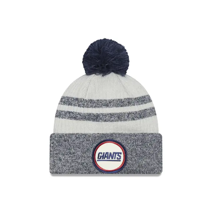 New York Giants Bonnet sport tricoté historique H-Gris 22 NFL
