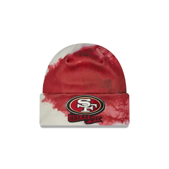 San Francisco 49ers 22 NFL Ink Dye Bonnet Rouge