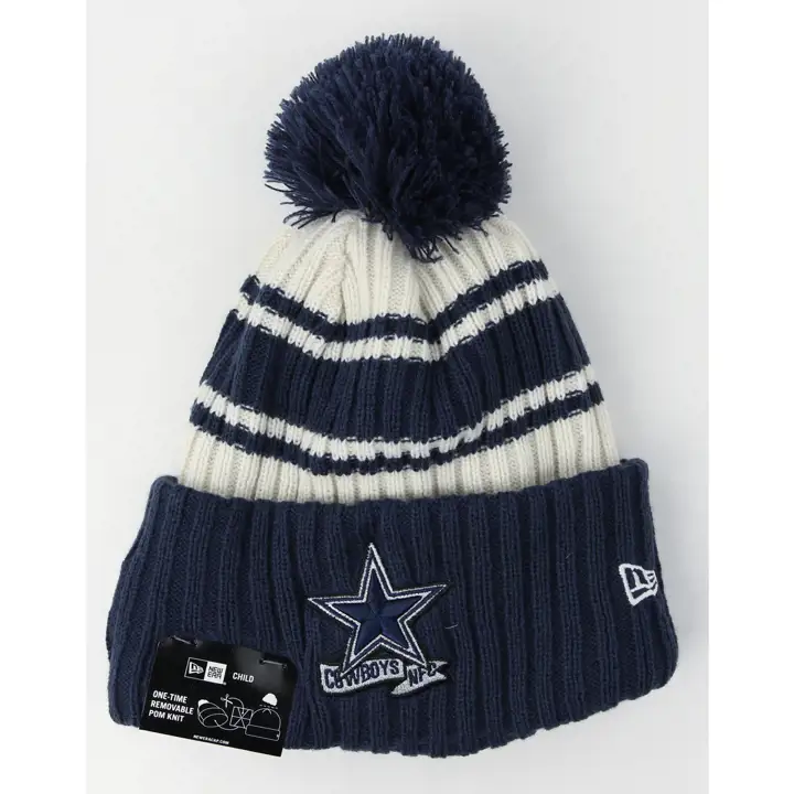 Dallas Cowboys 22 NFL Bonnet Enfant Sport Ivoire/Marine