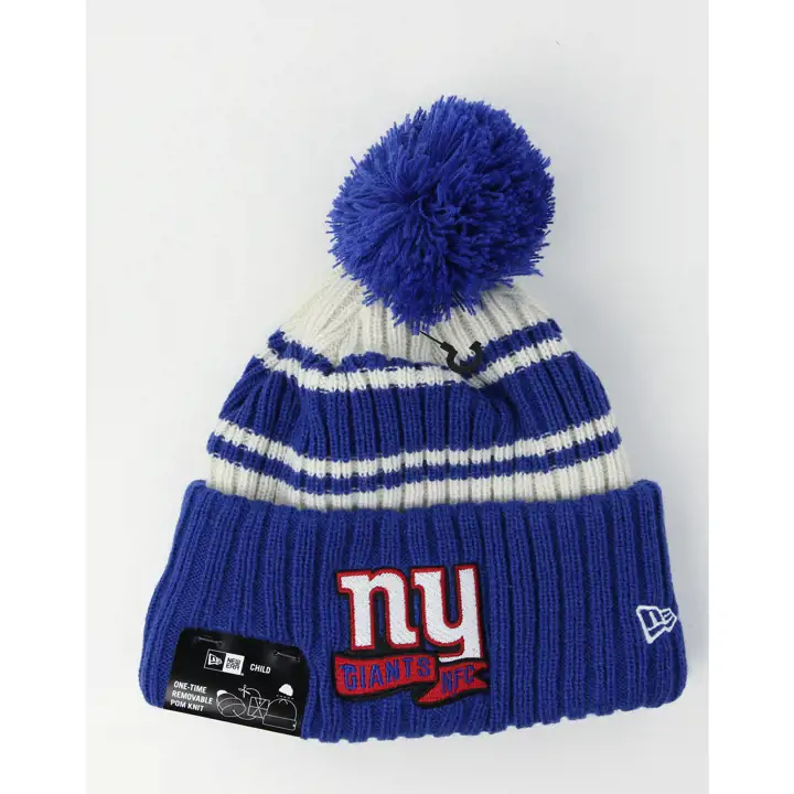 New York Giants 22 NFL Bonnet Enfant sport ivoire/bleu roi