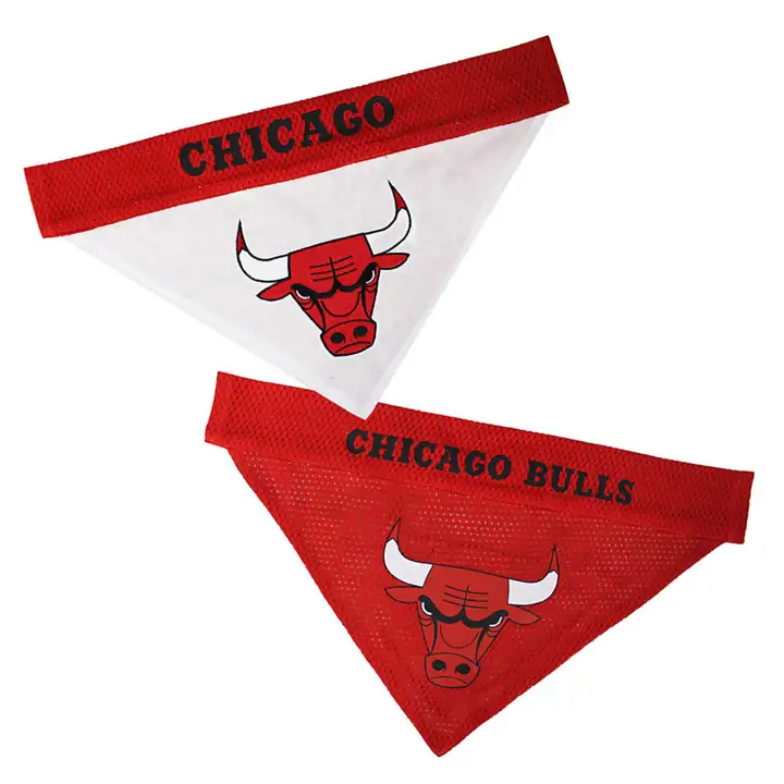 Bandana Réversible Chicago Bulls pour Animaux de Compagnie