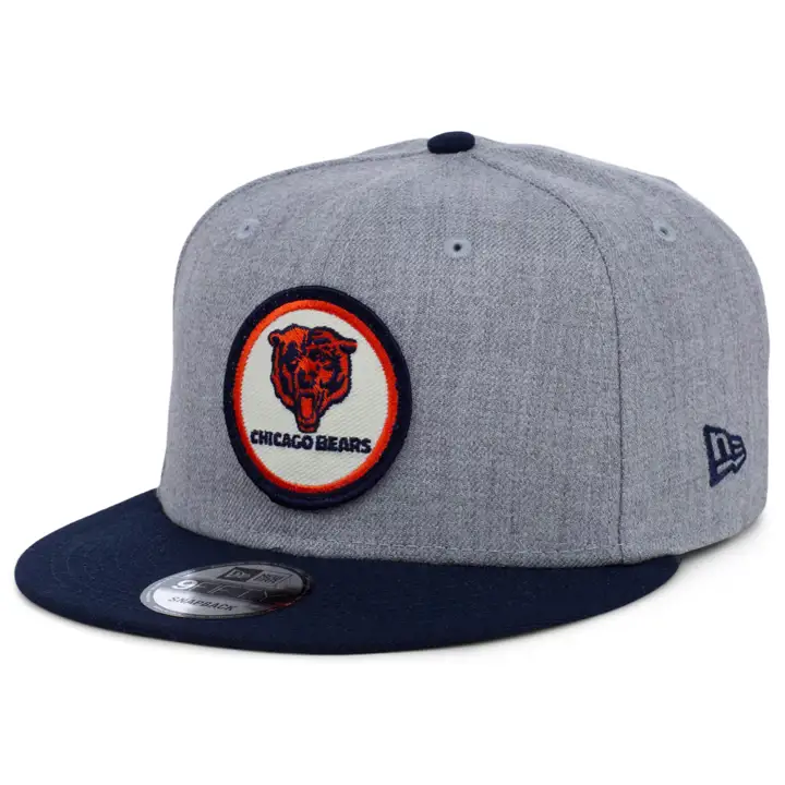 Chicago Bears 22 NFL OF Sideline Historic 9FIFTY H-GRAY/marine
