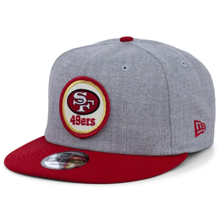 Casquette 9FIFTY H-GRA historique sur le bord du terrain des 49ers de San Francisco 22 NFL OF