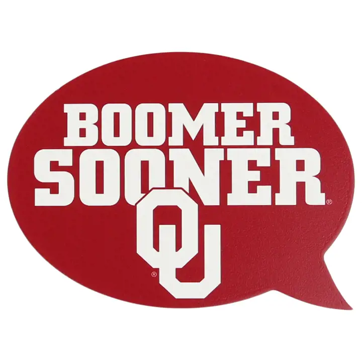 Petite bulle de mots Oklahoma Sooners