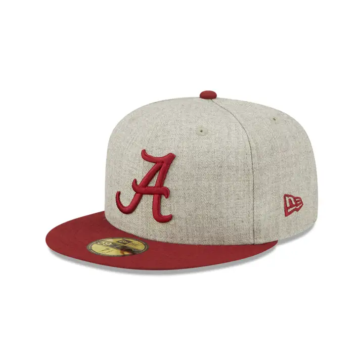 Alabama Crimson Tide NCAA Chiné Écusson 59FIFTY New Era C-