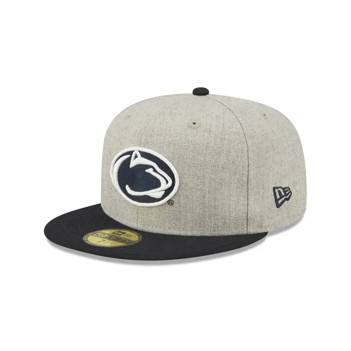 Penn State Nittany Lions NCAA Casquette 59FIFTY New Er avec écusson chiné