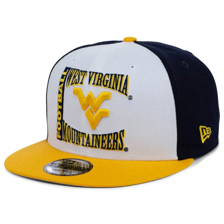 Casquette West Virginia Mountaineers NCAA Retro Sport 9FIFTY New Era