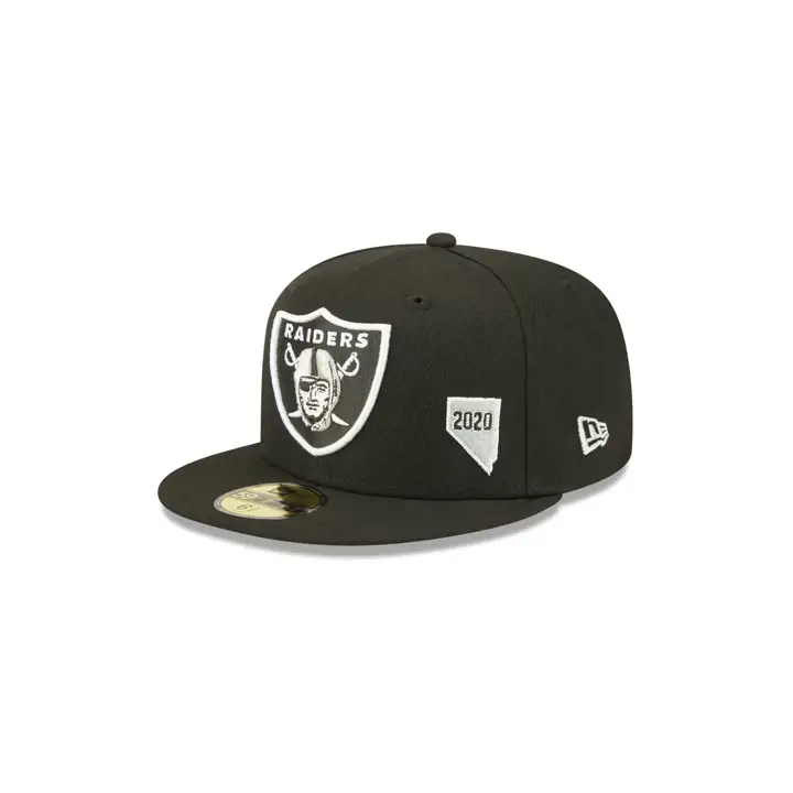 Casquette 59FIFTY NFL Las Vegas Raiders noire