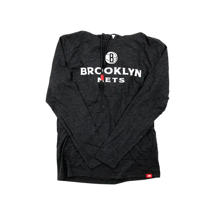 T-shirt à capuche Brooklyn Nets NBA Rowan noir