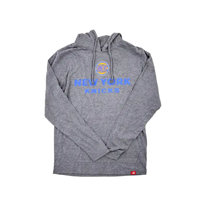 T-shirt à capuche New York Knicks NBA Rowan gris