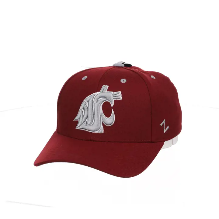 Casquette ajustée Washington State Cougars ZH Stretch