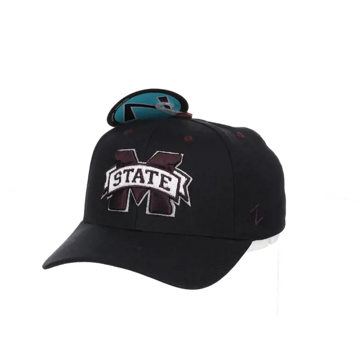 Mississippi State Bulldogs ZH Stretch Fit blk